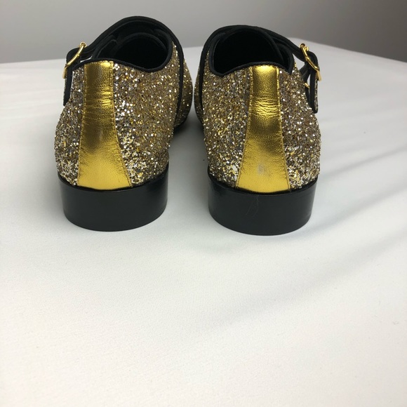 Giuseppe Zanotti gold men dress shoes - Picture 3 of 5